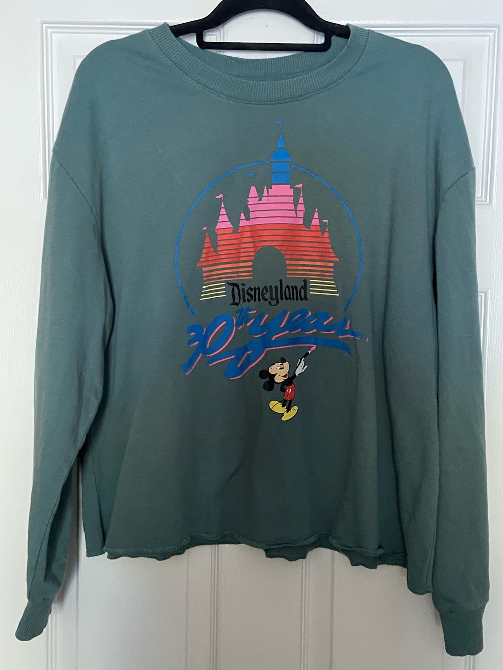 Vintage Disneyland 30 Years Women's Crewneck